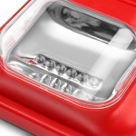 24v Fire Alarm Horn Siren With White Strobe Led Light
